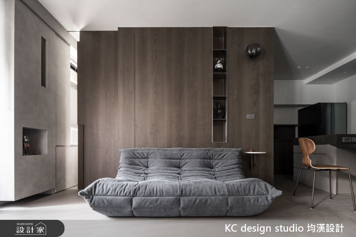 17坪預售屋＿混搭風客廳案例圖片＿KC design studio 均漢設計＿KC_66新莊楊宅之5