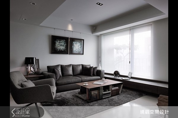 34坪新成屋(5年以下)＿現代風客廳案例圖片＿境觀空間設計＿境觀_01之4