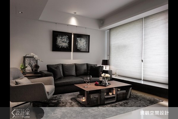 34坪新成屋(5年以下)＿現代風客廳案例圖片＿境觀空間設計＿境觀_01之5