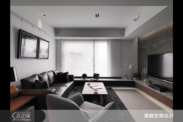 34坪新成屋(5年以下)＿現代風客廳案例圖片＿境觀空間設計＿境觀_01之2