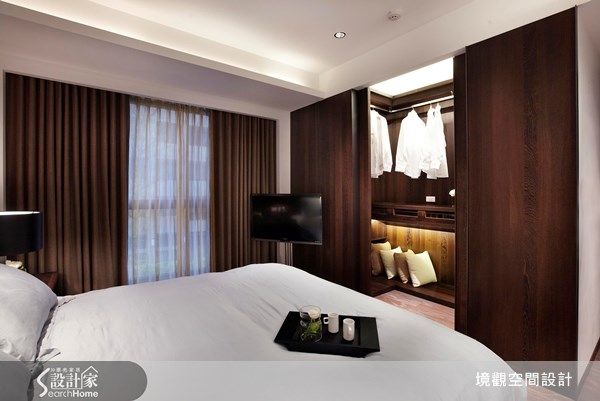 35坪預售屋＿簡約風臥室更衣間案例圖片＿境觀空間設計＿境觀_03之9