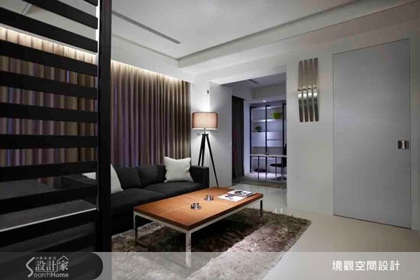 20坪新成屋(5年以下)＿北歐風客廳案例圖片＿境觀空間設計＿境觀_04之4
