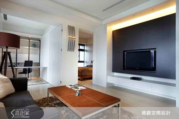 20坪新成屋(5年以下)＿北歐風客廳案例圖片＿境觀空間設計＿境觀_04之7