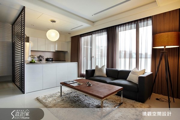 20坪新成屋(5年以下)＿北歐風客廳案例圖片＿境觀空間設計＿境觀_04之6