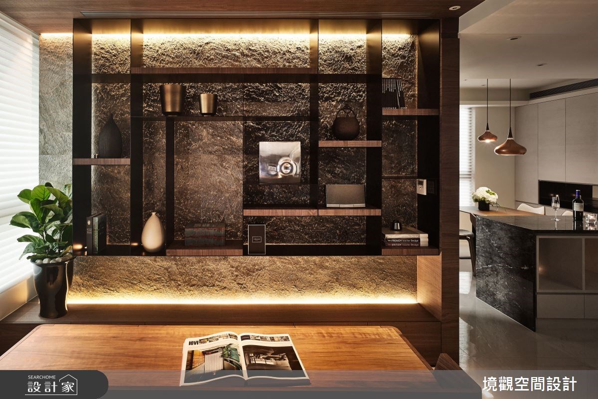 28坪新成屋(5年以下)＿現代風客廳餐廳廚房案例圖片＿境觀空間設計＿境觀_10之4