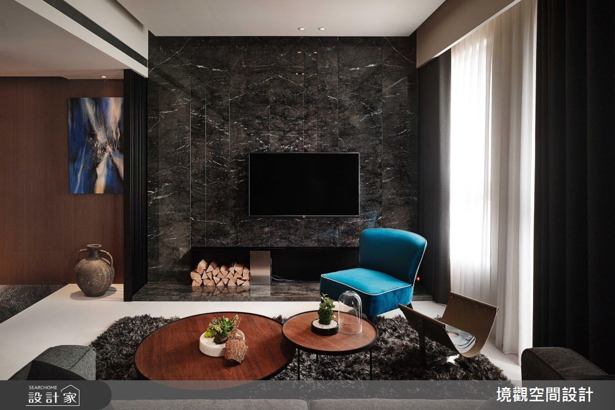 28坪新成屋(5年以下)＿現代風客廳案例圖片＿境觀空間設計＿境觀_10之5