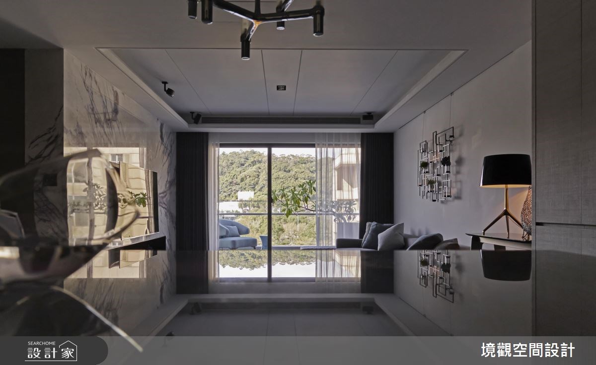 40坪新成屋(5年以下)＿現代風客廳案例圖片＿境觀空間設計＿境觀_11之6
