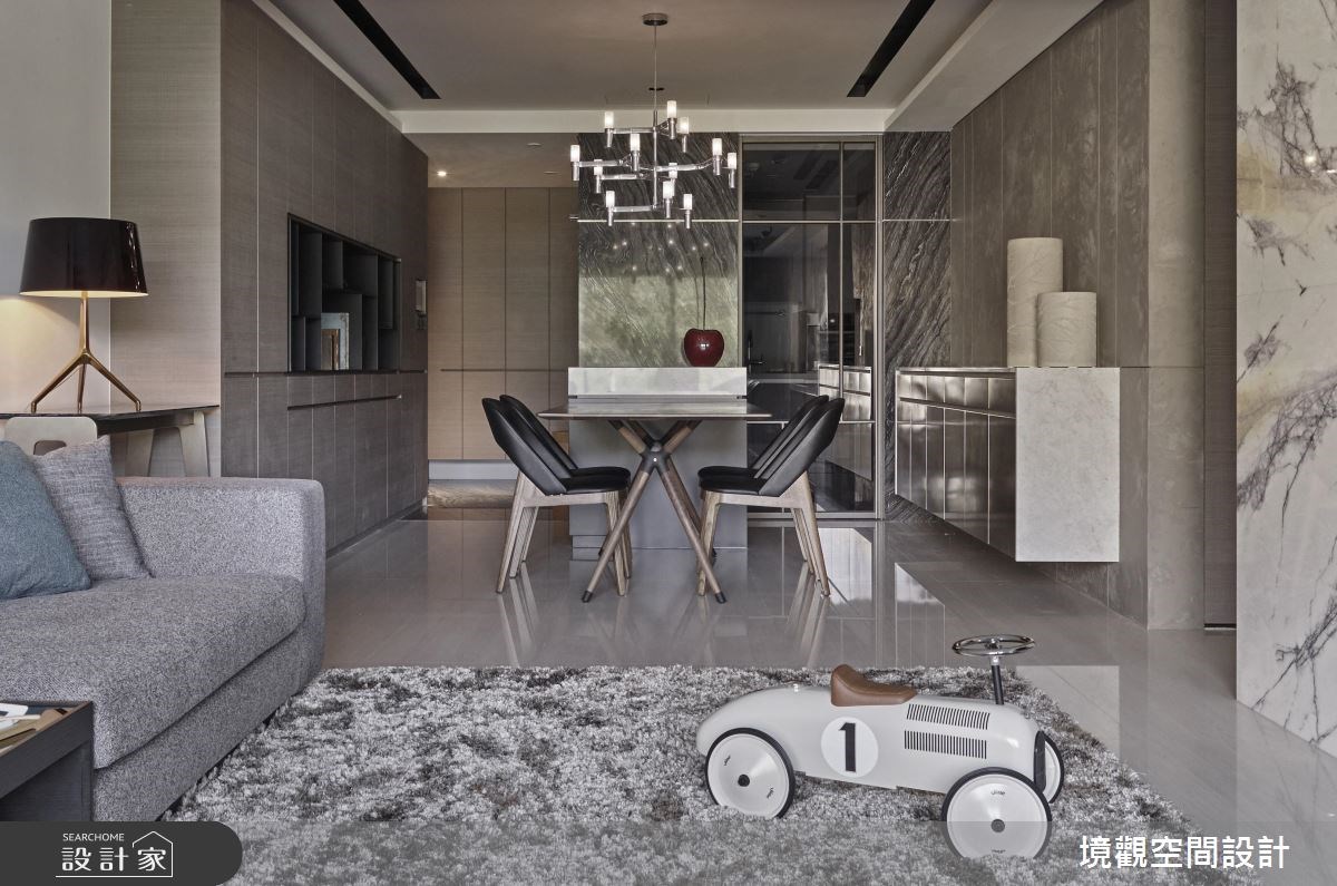 40坪新成屋(5年以下)＿現代風客廳餐廳案例圖片＿境觀空間設計＿境觀_11之7