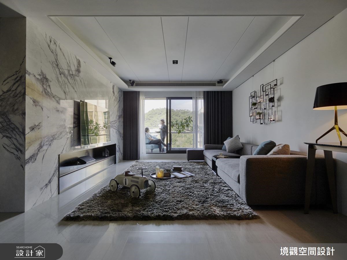 40坪新成屋(5年以下)＿現代風客廳案例圖片＿境觀空間設計＿境觀_11之8