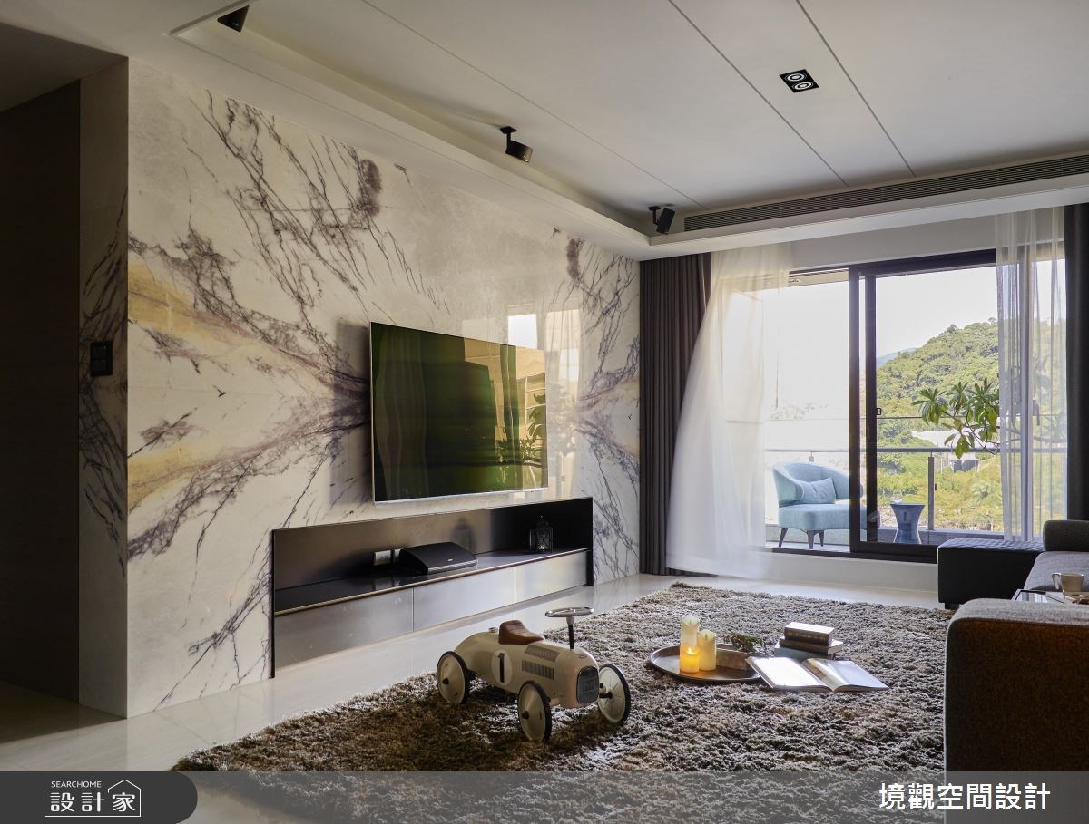 40坪新成屋(5年以下)＿現代風客廳案例圖片＿境觀空間設計＿境觀_11之9