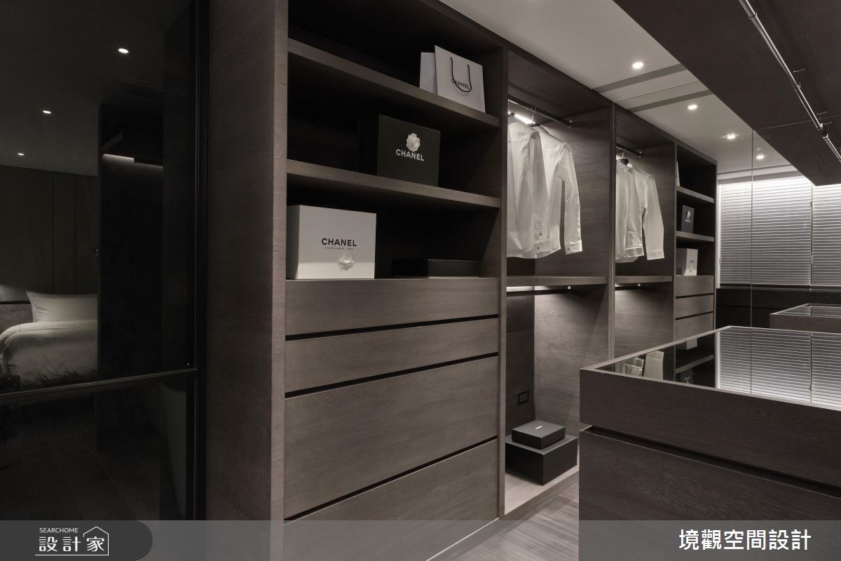 43坪老屋(16~30年)＿現代風臥室更衣間案例圖片＿境觀空間設計＿境觀_13之10