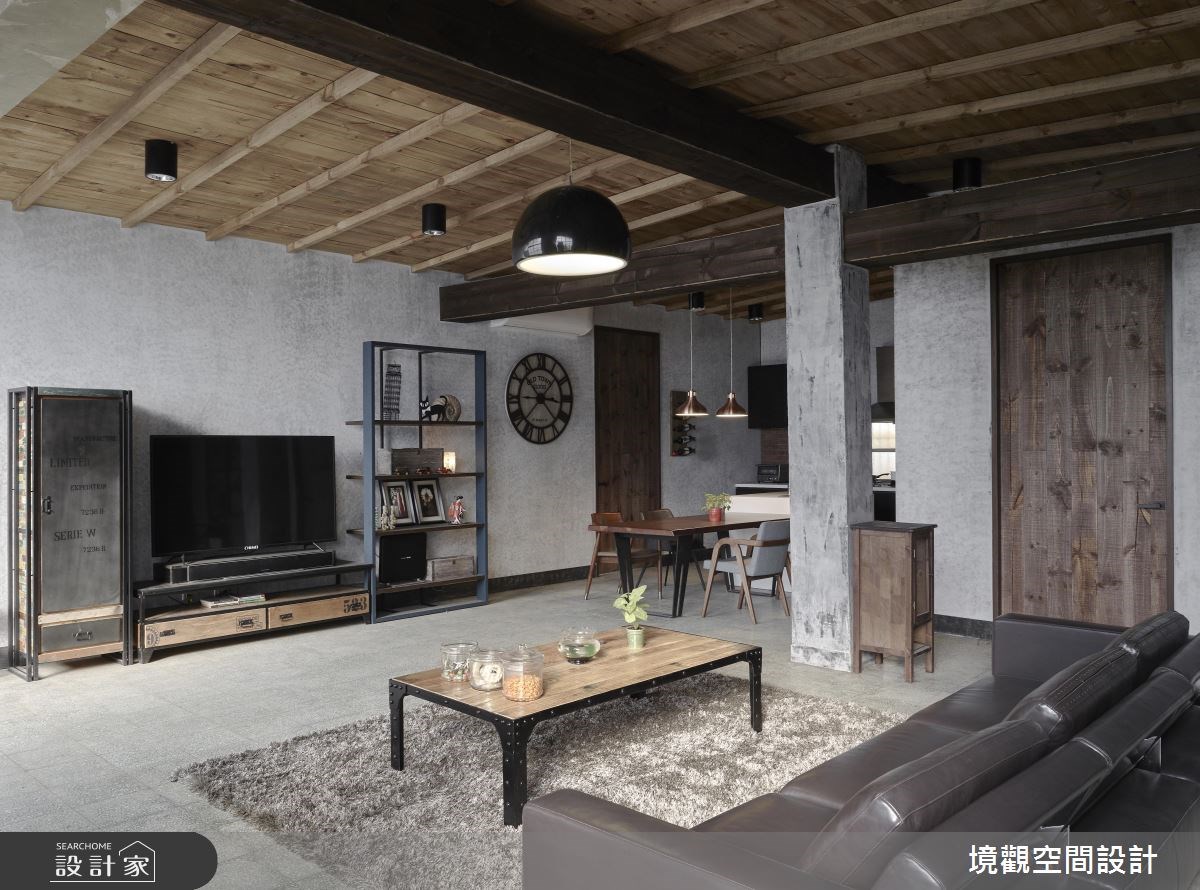 70坪中古屋(5~15年)＿混搭風客廳案例圖片＿境觀空間設計＿境觀_16之5