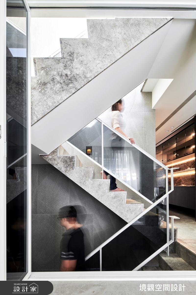 78坪老屋(41~50年)＿現代風樓梯案例圖片＿境觀空間設計＿境觀_20之11