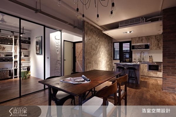 17坪老屋(16~30年)＿工業風餐廳廚房吧檯案例圖片＿浩室設計＿浩室_06之5