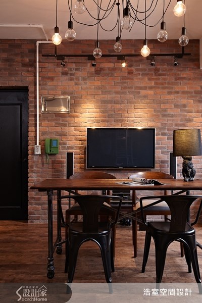 17坪老屋(16~30年)＿工業風客廳案例圖片＿浩室設計＿浩室_06之7