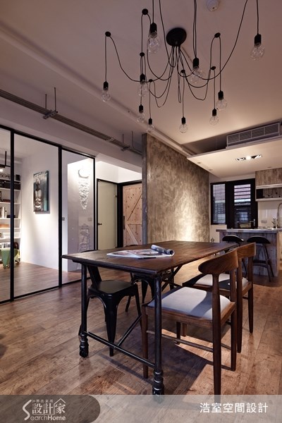 17坪老屋(16~30年)＿工業風餐廳廚房案例圖片＿浩室設計＿浩室_06之6