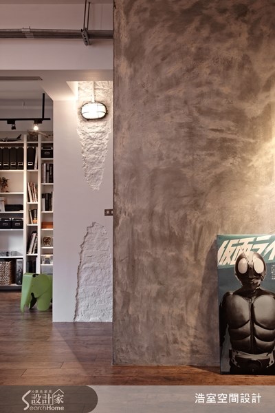 17坪老屋(16~30年)＿工業風玄關案例圖片＿浩室設計＿浩室_06之13