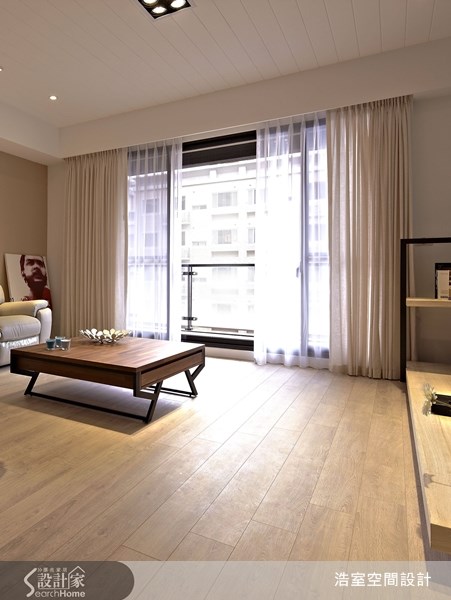 45坪新成屋(5年以下)＿北歐風客廳案例圖片＿浩室設計＿浩室_07之2