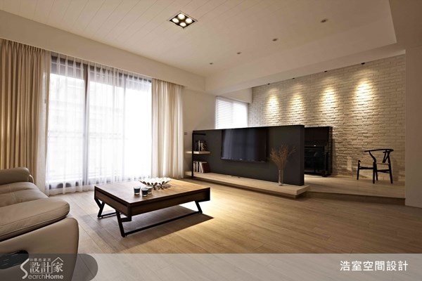 45坪新成屋(5年以下)＿北歐風客廳案例圖片＿浩室設計＿浩室_07之3