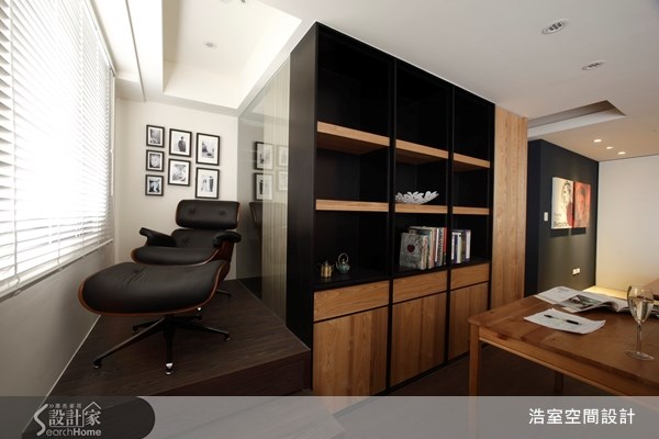 40坪新成屋(5年以下)＿北歐風書房案例圖片＿浩室設計＿浩室_05之9