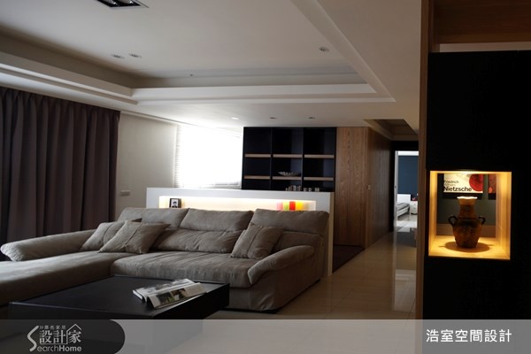 40坪新成屋(5年以下)＿北歐風客廳案例圖片＿浩室設計＿浩室_05之4