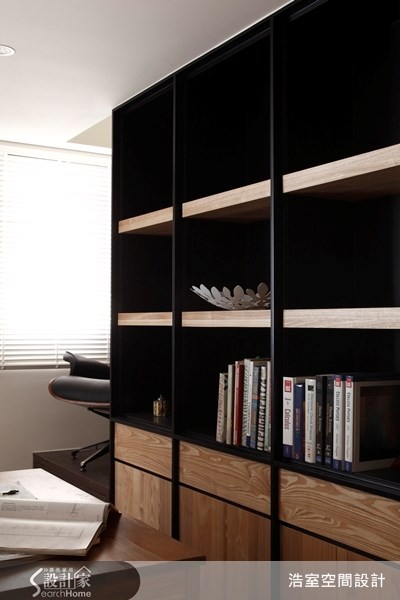 40坪新成屋(5年以下)＿北歐風書房案例圖片＿浩室設計＿浩室_05之12