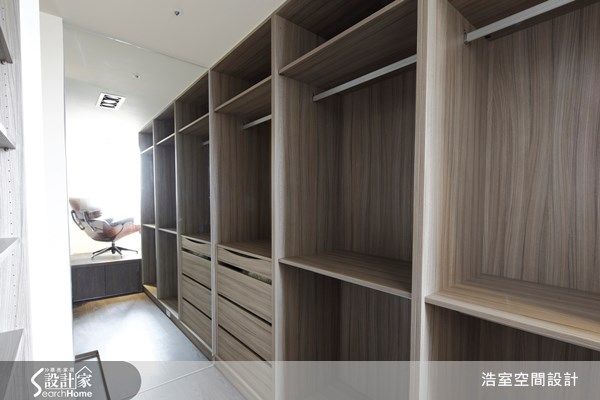 40坪新成屋(5年以下)＿北歐風更衣間儲藏室案例圖片＿浩室設計＿浩室_05之17