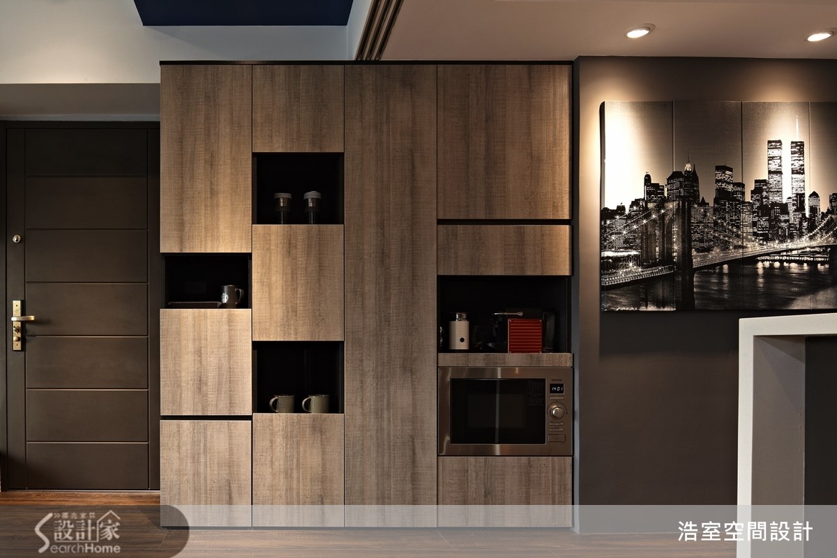 25坪新成屋(5年以下)＿現代風玄關案例圖片＿浩室設計＿浩室_09之2