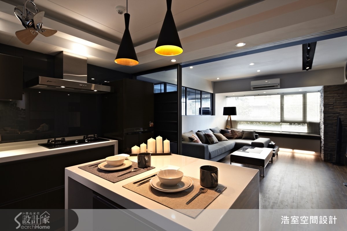 25坪新成屋(5年以下)＿現代風餐廳案例圖片＿浩室設計＿浩室_09之7