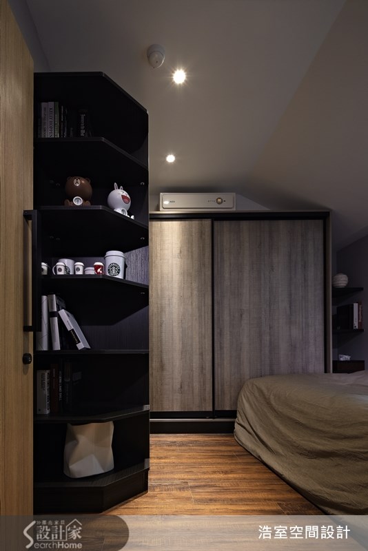 25坪新成屋(5年以下)＿現代風臥室案例圖片＿浩室設計＿浩室_09之12