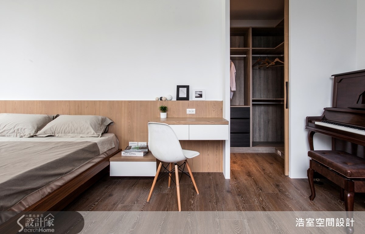 70坪老屋(16~30年)＿混搭風臥室案例圖片＿浩室設計＿浩室_美人心計之15