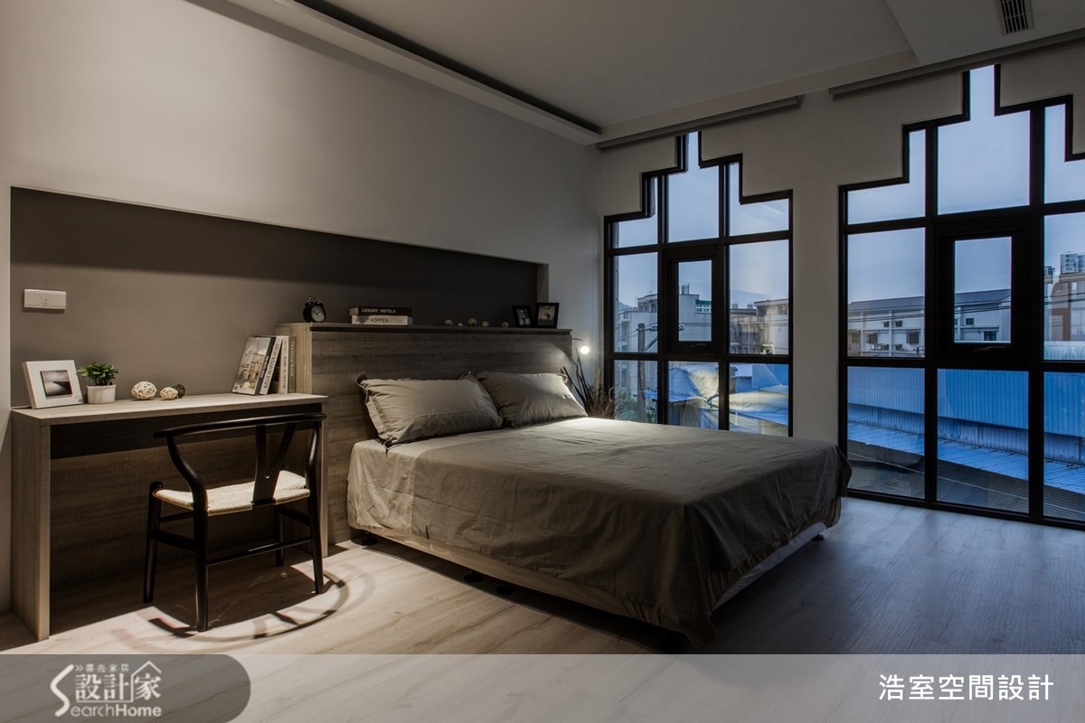 70坪老屋(16~30年)＿混搭風臥室案例圖片＿浩室設計＿浩室_美人心計之17