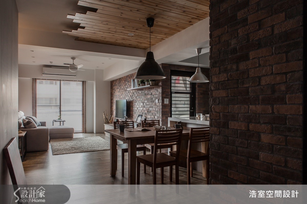 25坪老屋(16~30年)＿美式風餐廳案例圖片＿浩室設計＿浩室_閣樓表情之4