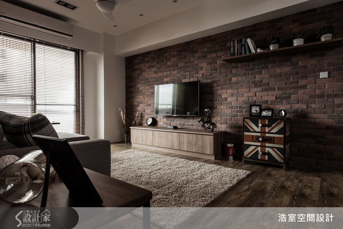 25坪老屋(16~30年)＿美式風客廳案例圖片＿浩室設計＿浩室_閣樓表情之7