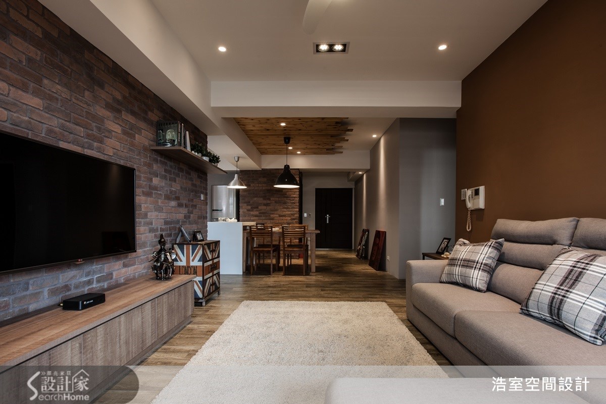 25坪老屋(16~30年)＿美式風客廳案例圖片＿浩室設計＿浩室_閣樓表情之11