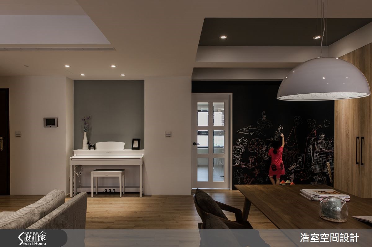 25坪新成屋(5年以下)＿現代風餐廳案例圖片＿浩室設計＿浩室_雅韻靜居 純粹空間之13