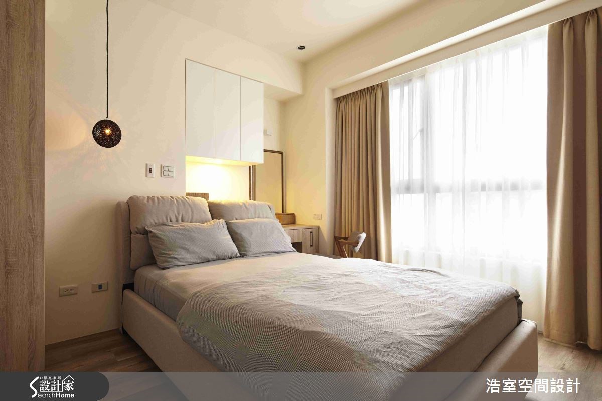 35坪新成屋(5年以下)＿現代風臥室案例圖片＿浩室設計＿浩室_14之12