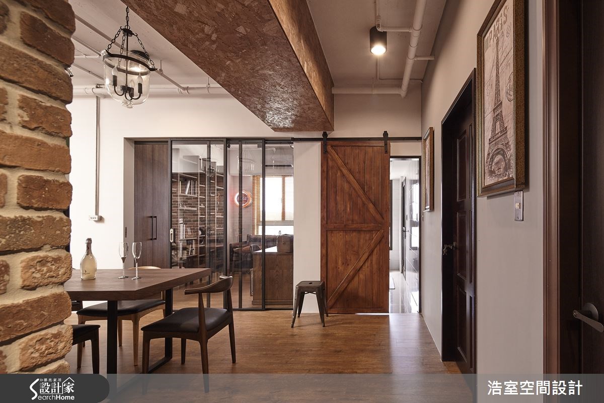 25坪新成屋(5年以下)＿工業風餐廳案例圖片＿浩室設計＿浩室_15之4