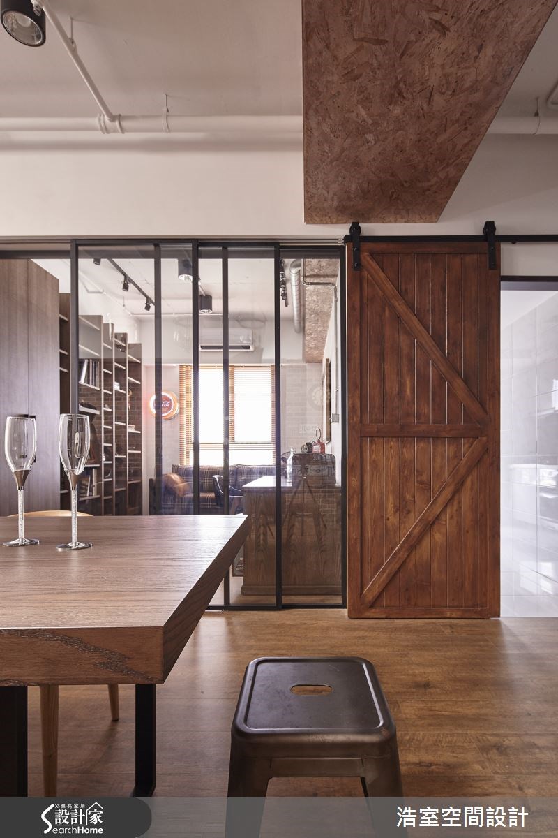 25坪新成屋(5年以下)＿工業風餐廳案例圖片＿浩室設計＿浩室_15之5