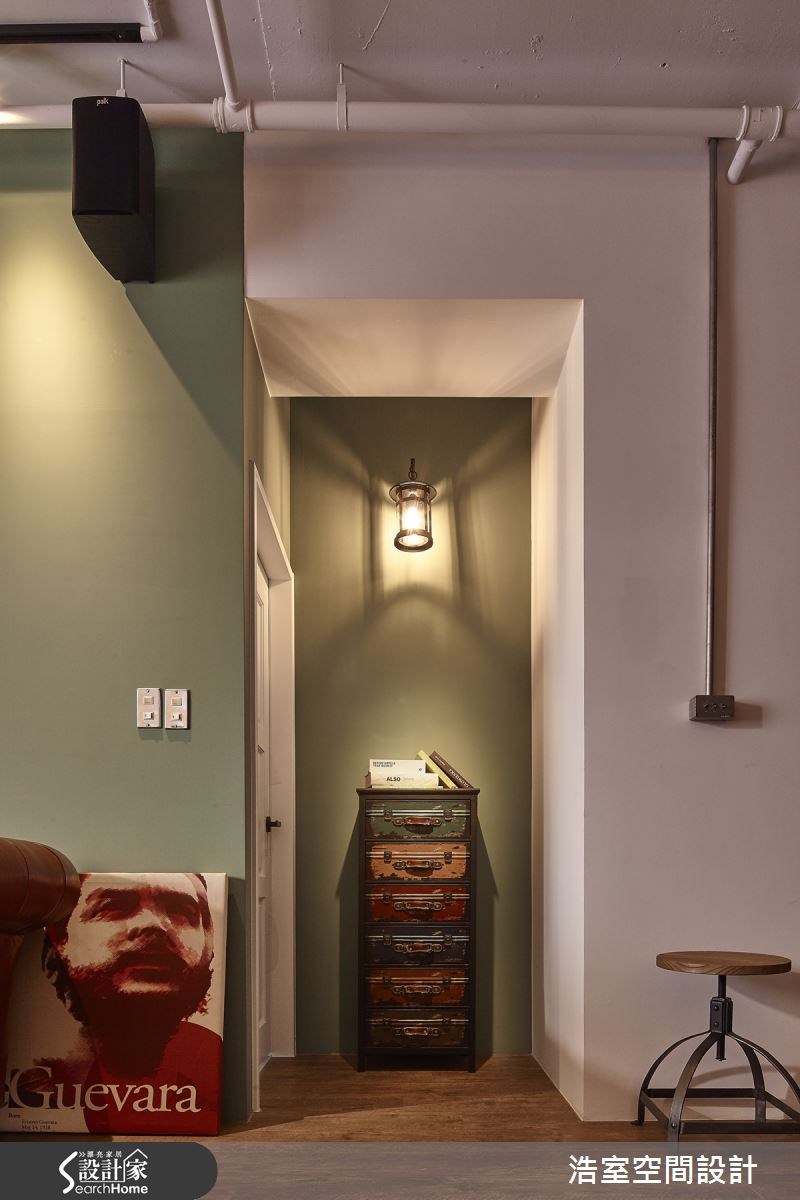 25坪新成屋(5年以下)＿工業風玄關案例圖片＿浩室設計＿浩室_15之6