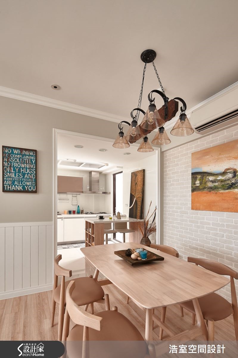35坪新成屋(5年以下)＿北歐風餐廳案例圖片＿浩室設計＿浩室_純白境界 白色領域之11
