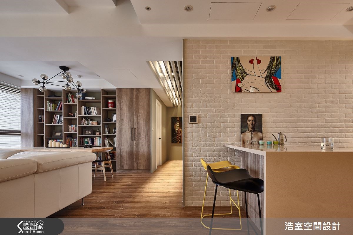 40坪新成屋(5年以下)＿北歐風餐廳案例圖片＿浩室設計＿浩室_光影‧魅麗之9