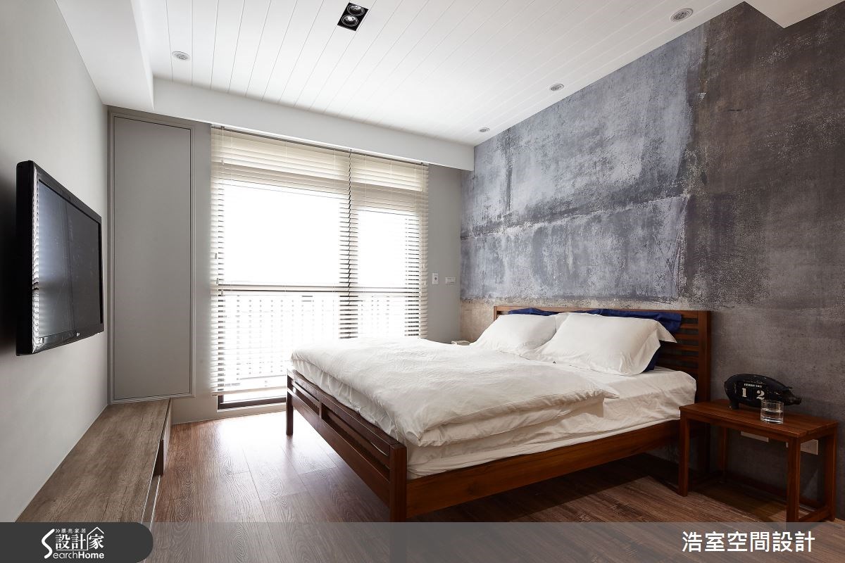 40坪新成屋(5年以下)＿北歐風臥室案例圖片＿浩室設計＿浩室_光影‧魅麗之10