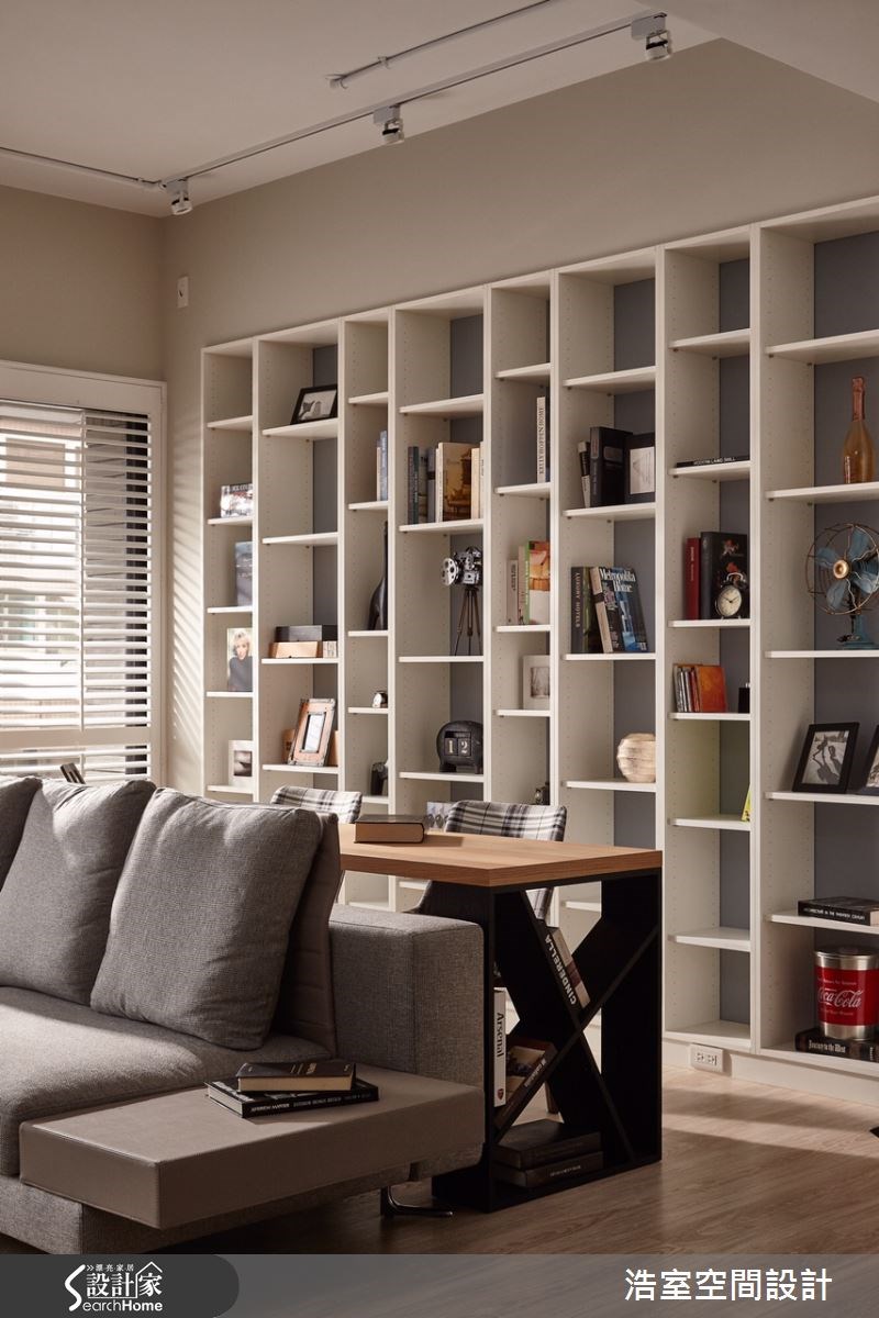 30坪新成屋(5年以下)＿北歐風客廳案例圖片＿浩室設計＿浩室_簡約之味之8