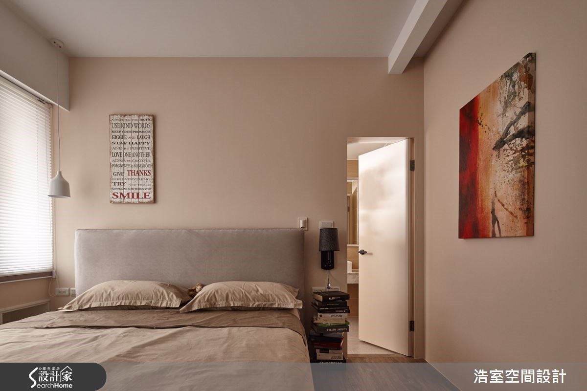 30坪新成屋(5年以下)＿北歐風臥室案例圖片＿浩室設計＿浩室_簡約之味之13