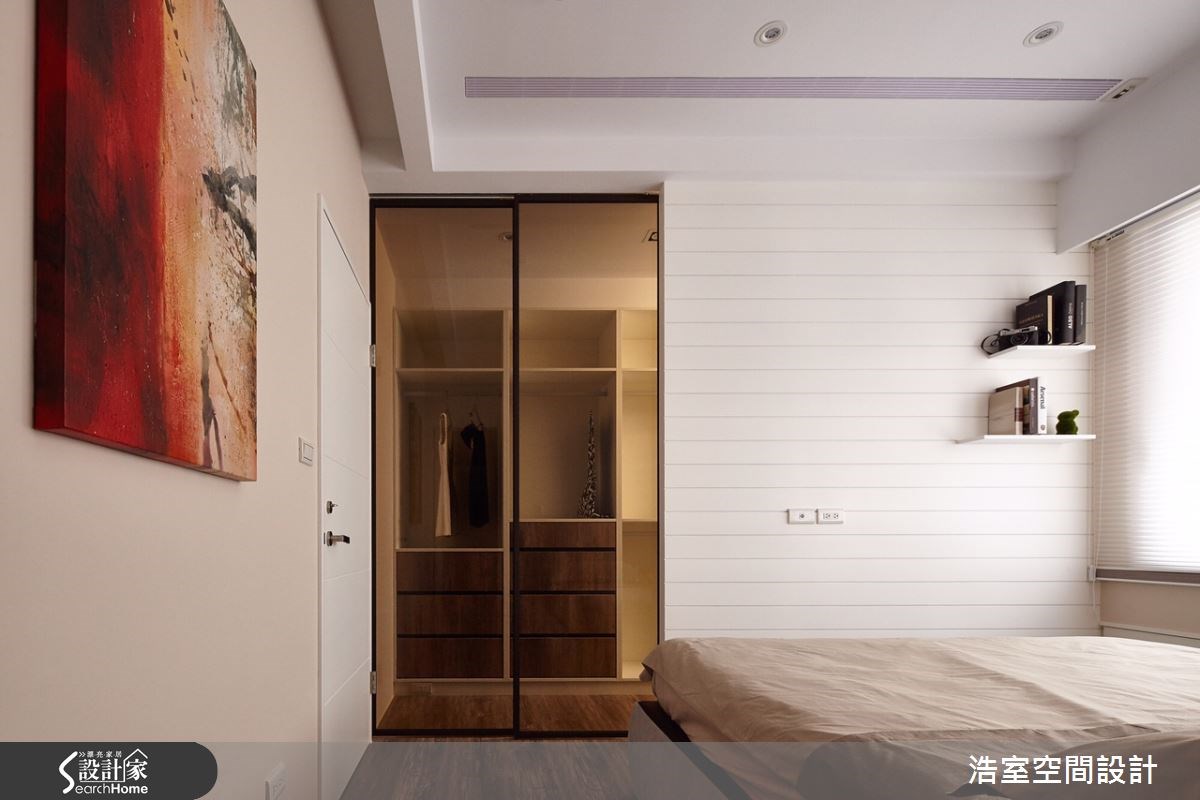 30坪新成屋(5年以下)＿北歐風臥室案例圖片＿浩室設計＿浩室_簡約之味之14