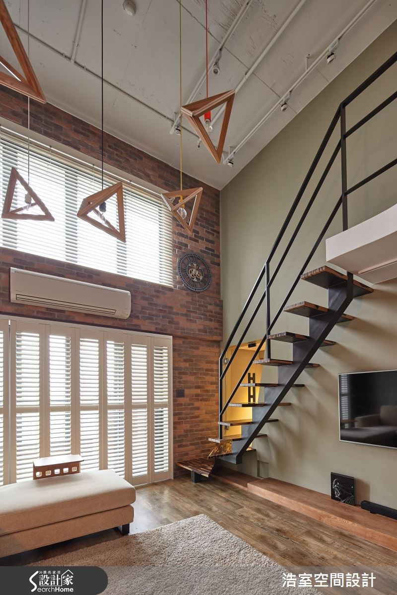 40坪老屋(16~30年)＿工業風客廳案例圖片＿浩室設計＿浩室_19之7