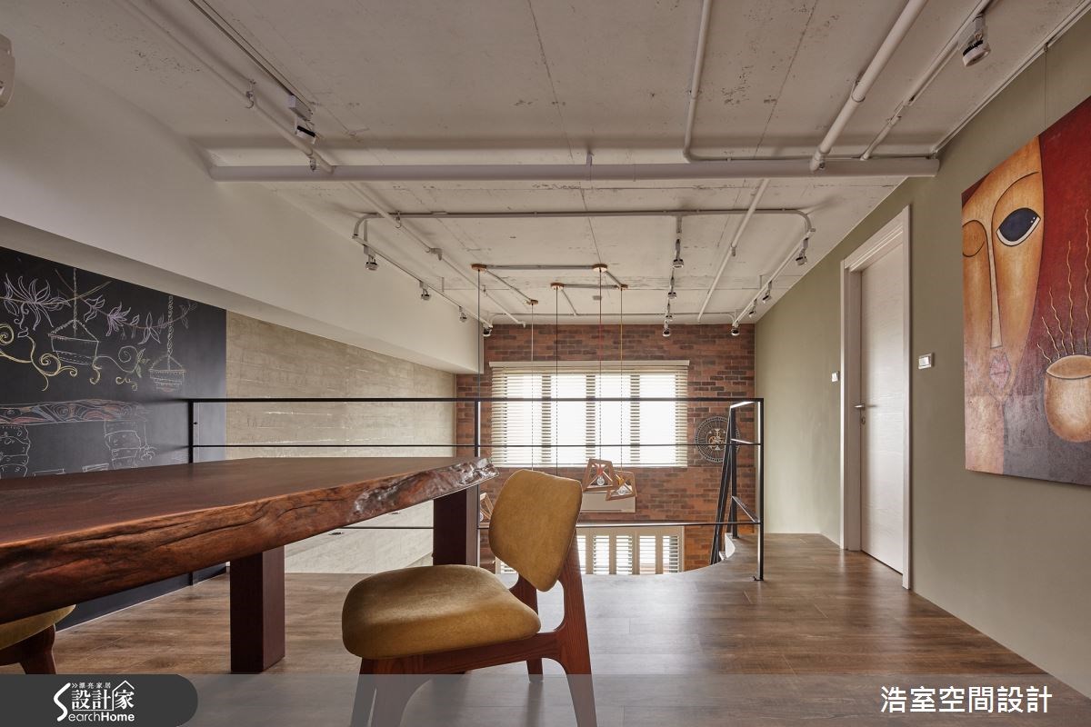 40坪老屋(16~30年)＿工業風書房案例圖片＿浩室設計＿浩室_19之10
