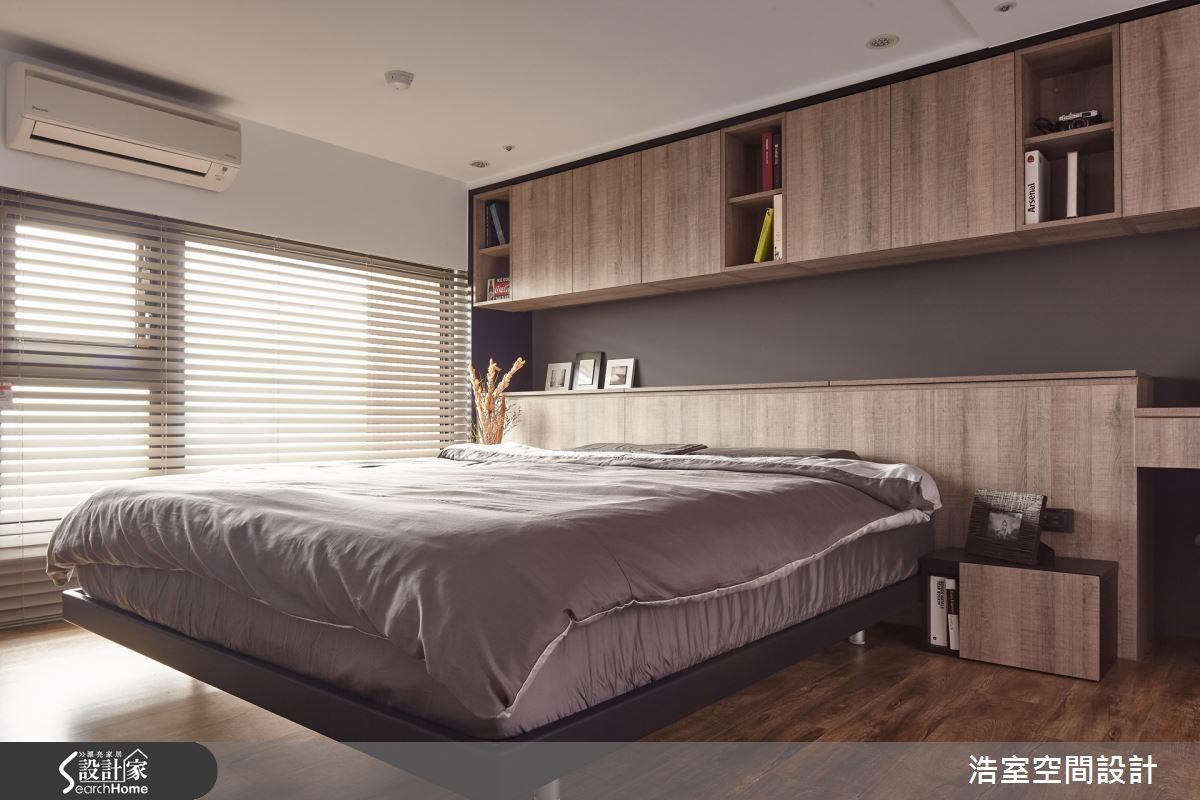40坪老屋(16~30年)＿工業風臥室案例圖片＿浩室設計＿浩室_19之14