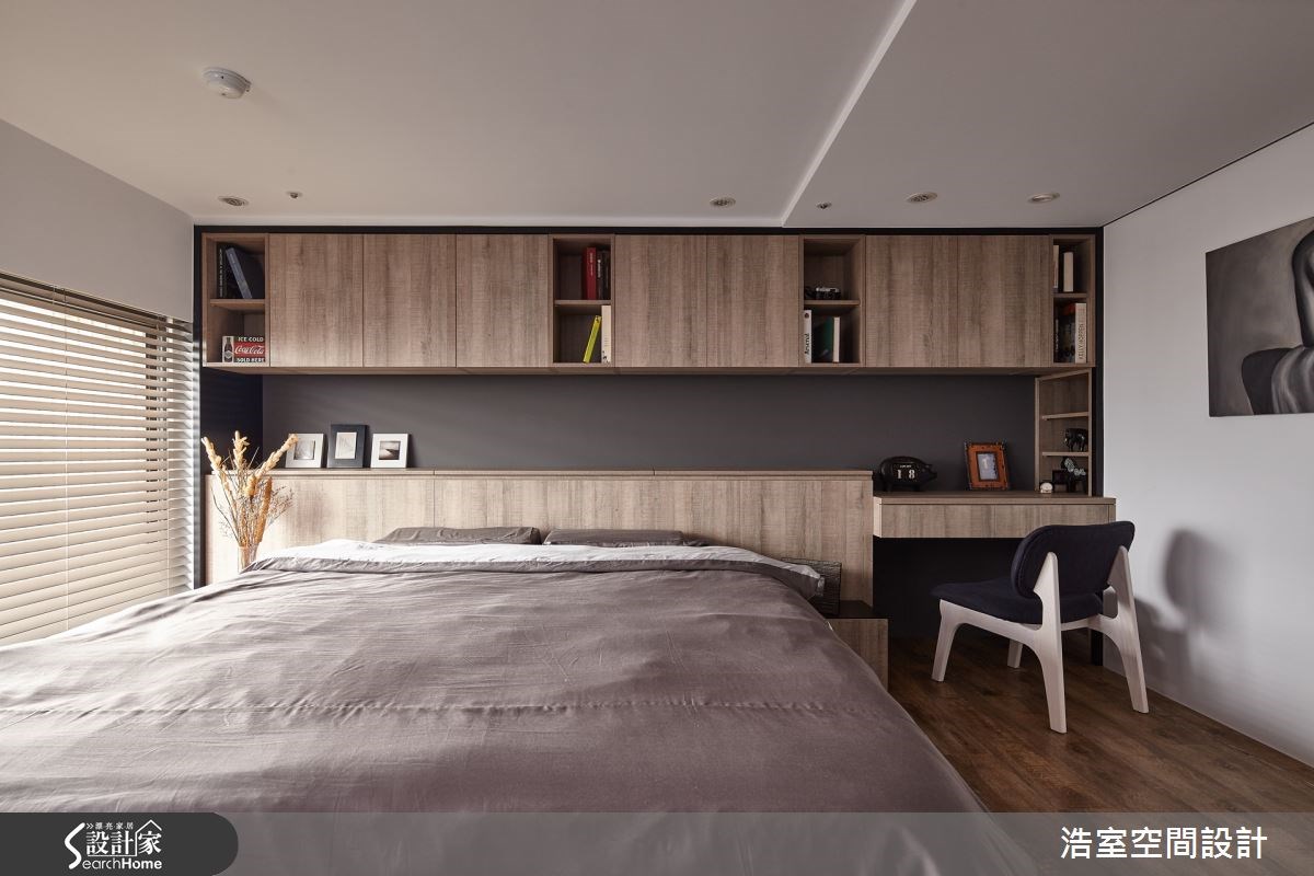 40坪老屋(16~30年)＿工業風臥室案例圖片＿浩室設計＿浩室_19之15